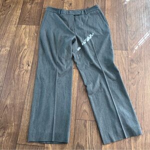 BROOKS BROTHERS WOMENS GRAY SLACKS PANTS SIZE 10